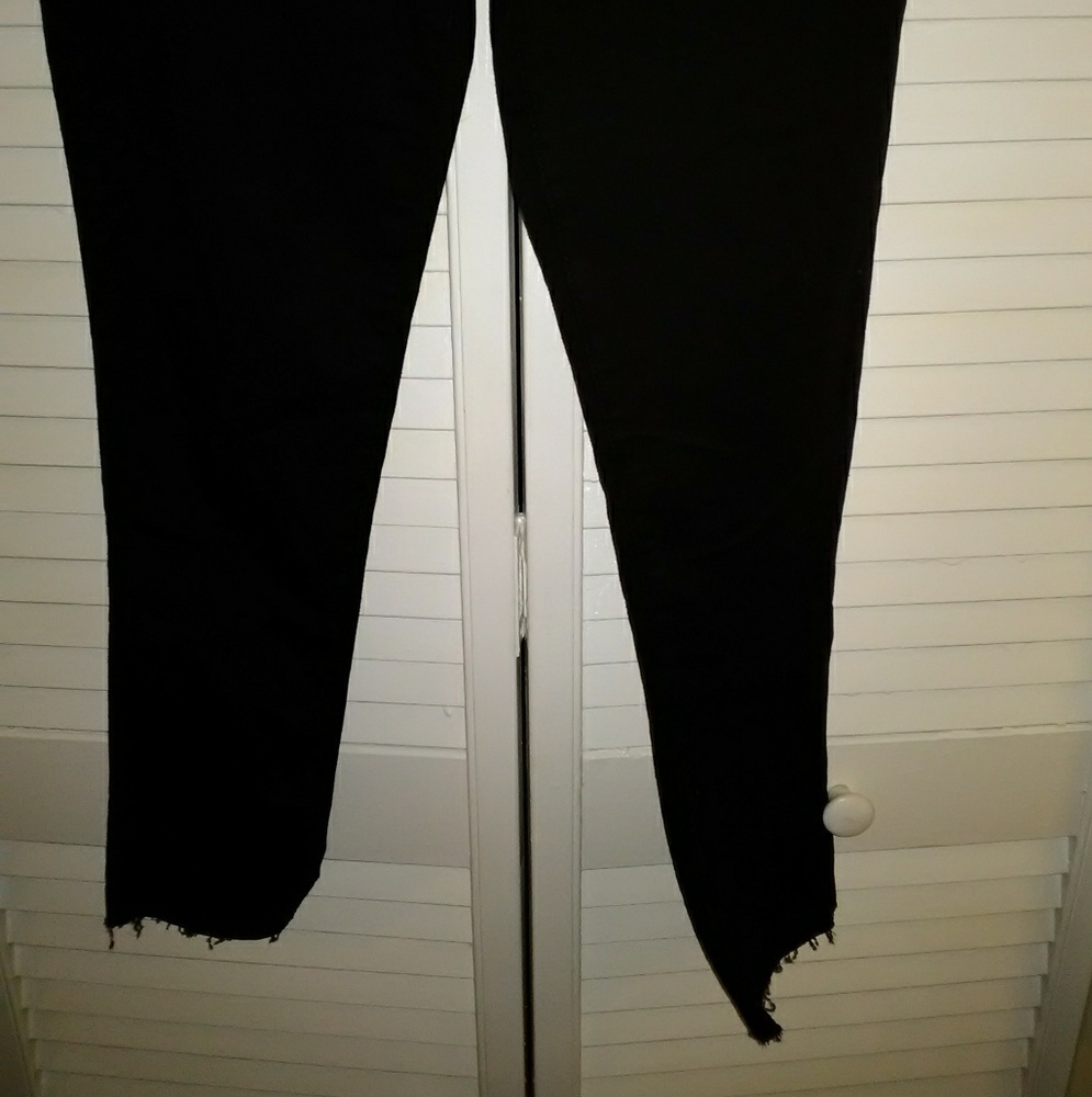 Free People Frayed Hem Jeggings - Picture 7 of 8